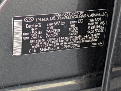 2023 Hyundai Santa Fe Calligraphy