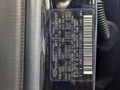 2024 Hyundai Tucson Plug-In Hybrid Limited