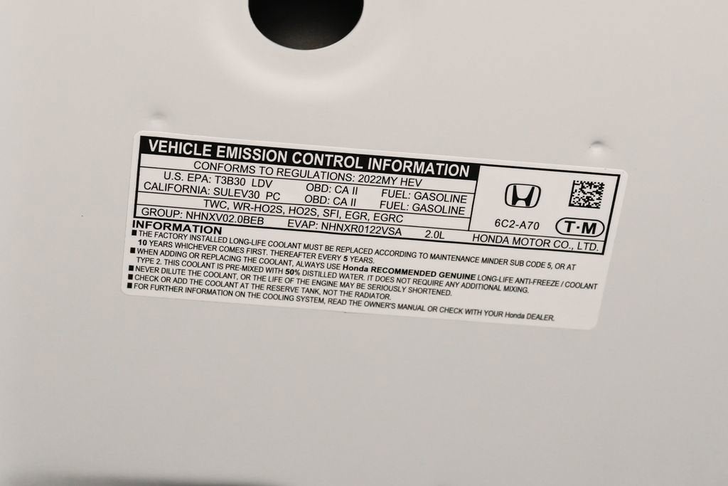 2022 Honda Accord Hybrid Touring