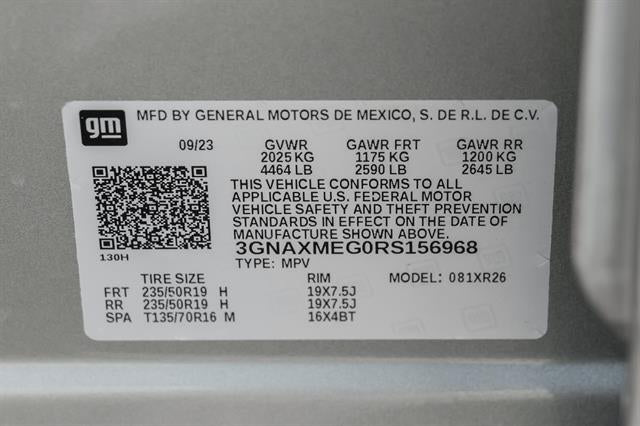 2024 Chevrolet Equinox RS