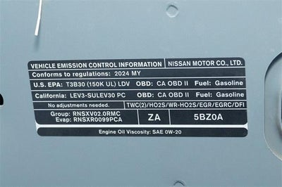 2024 Nissan Sentra SV