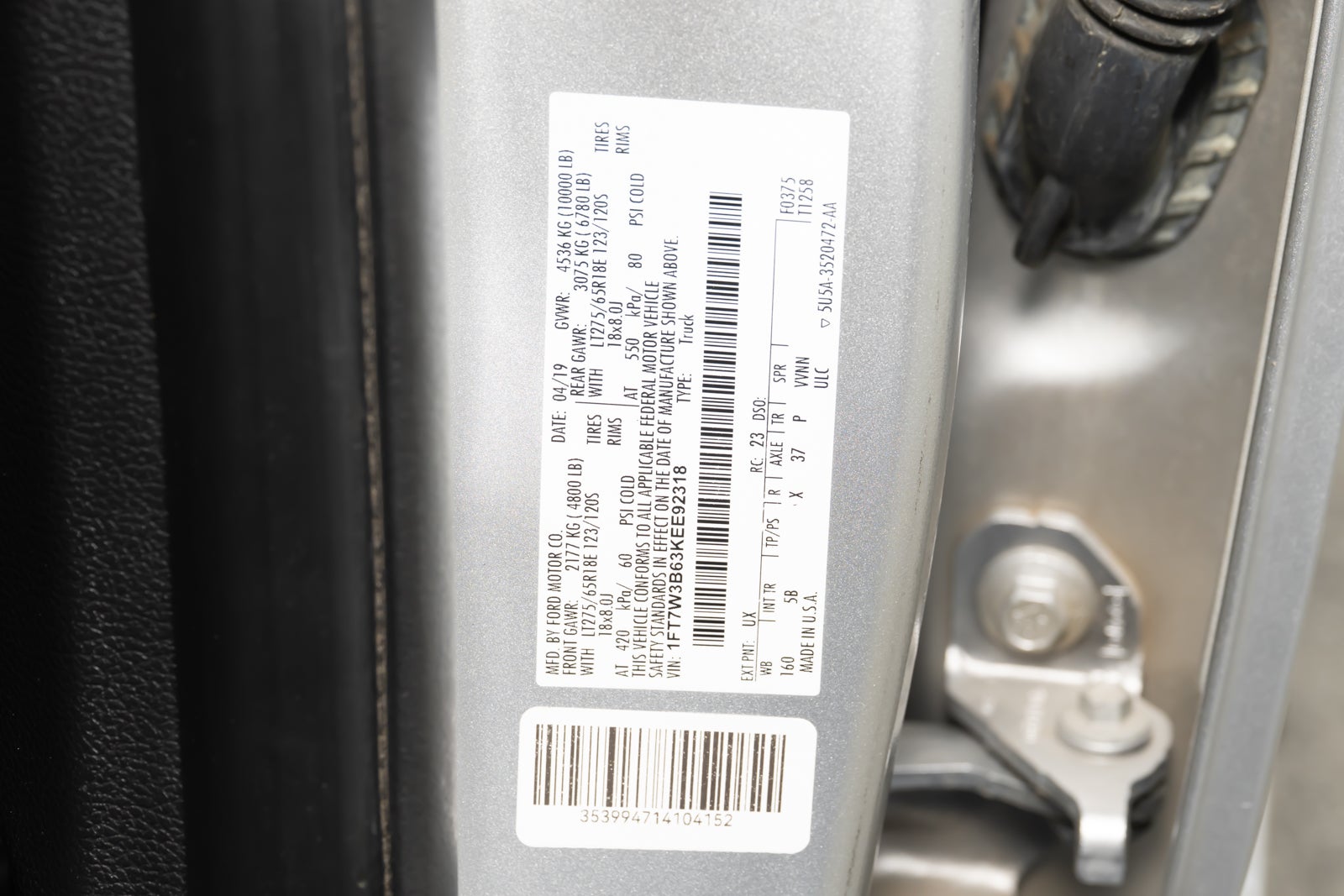 2019 Ford Super Duty F-350 SRW XL