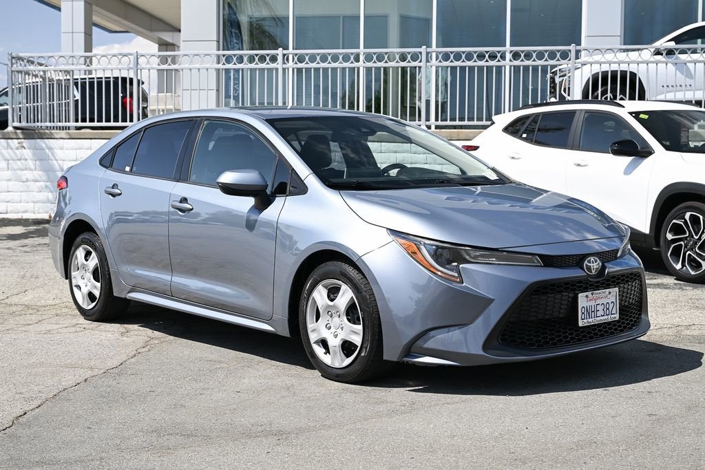 Used 2020 Toyota Corolla LE with VIN 5YFEPRAE8LP073224 for sale in Banning, CA