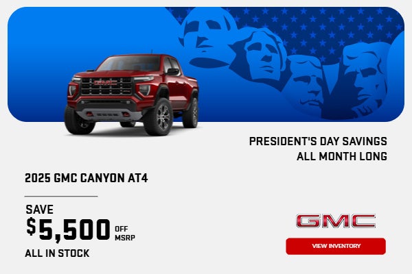2025 GMC CANYON AT4