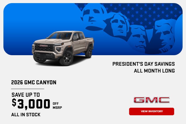 2026 GMC CANYON 