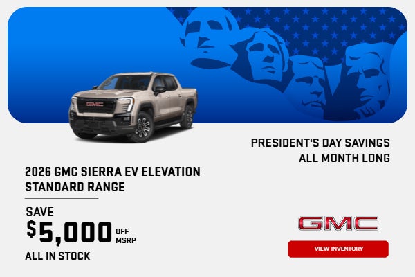 2026 GMC SIERRA EV ELEVATION STANDARD RANGE