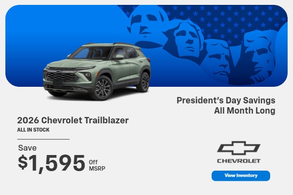 2026 CHEVROLET TRAILBLAZER
