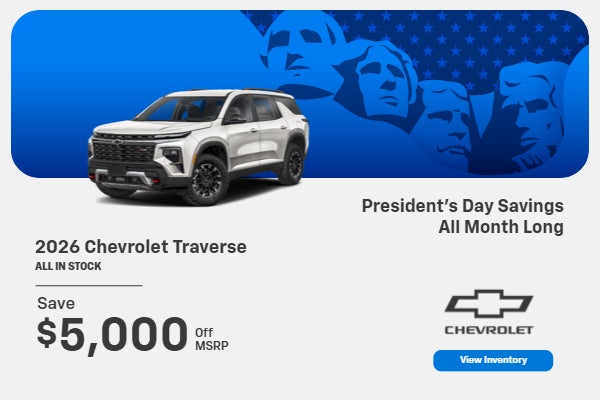 2026 CHEVROLET TRAVERSE