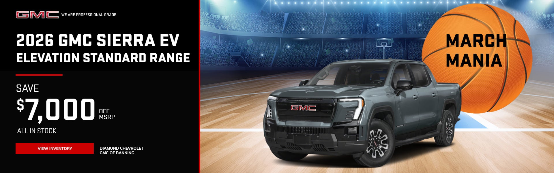 2026 GMC SIERRA EV ELEVATION STANDARD RANGE