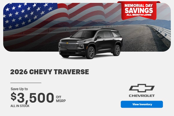 2026 CHEVROLET TRAVERSE