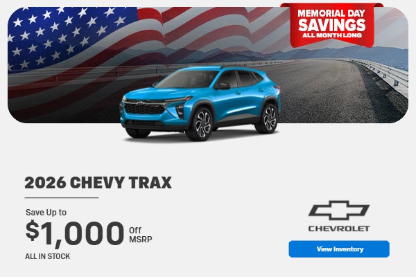 2026 CHEVROLET TRAX