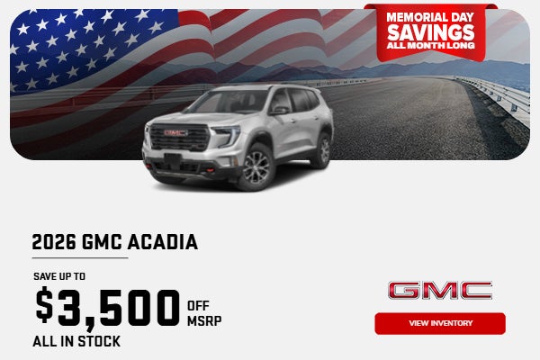 2026 GMC ACADIA