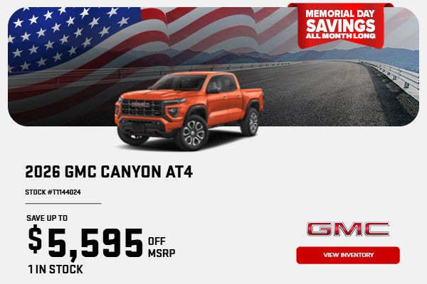 2026 GMC CANYON AT4 